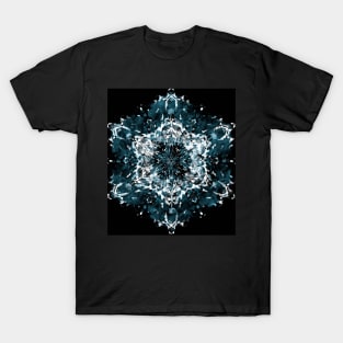 Sapphire Starburst Snowflake T-Shirt